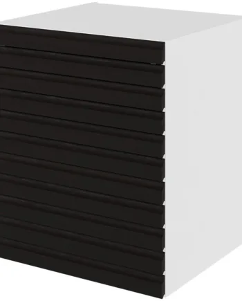 Multi-living Køkken Skuffeskab    -line Sort Eg   : 70   Cm  : 60   Cm   Skuffer Fuldtudtræk Softluk Bredde: 60 Cm