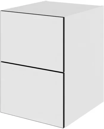 Multi-living Køkken Skuffeskab   White Black Line  : 70   Cm  : 60   Cm   Skuffer   Indvendig Bakke Bredde: 50 Cm