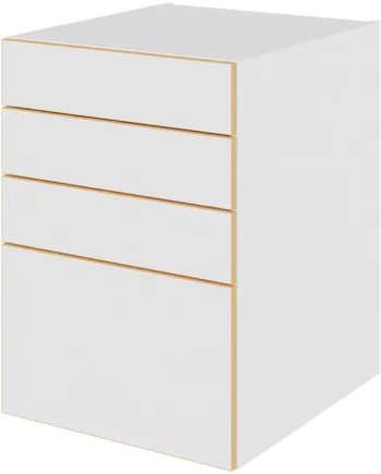 Multi-living Køkken Skuffeskab   White Oak Line  : 70   Cm  : 60   Cm   Skuffer Fuldtudtræk Softluk Bredde: 50 Cm