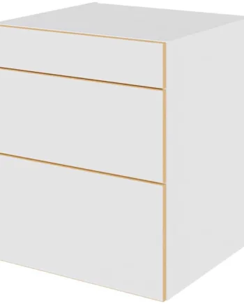 Multi-living Køkken Skuffeskab   White Oak Line   : 70   Cm  : 60   Cm   Skuffer Fuldtudtræk Softluk Bredde: 60 Cm