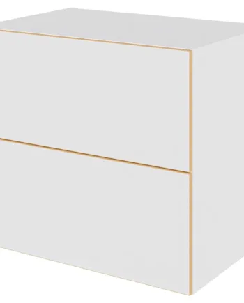 Multi-living Køkken Skuffeskab   White Oak Line  : 70   Cm  : 60   Cm    Skuffer Fuldudtræk Softluk Bredde: 80 Cm