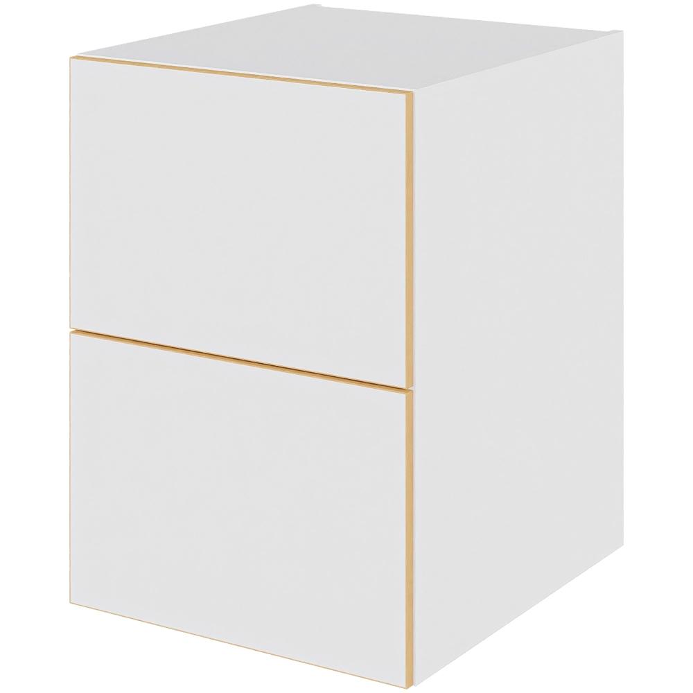 Multi-living Køkken Skuffeskab White Oak Line : 70 Cm : 60 Cm Skuffer Fuldudtræk Softluk Bredde: 50 Cm
