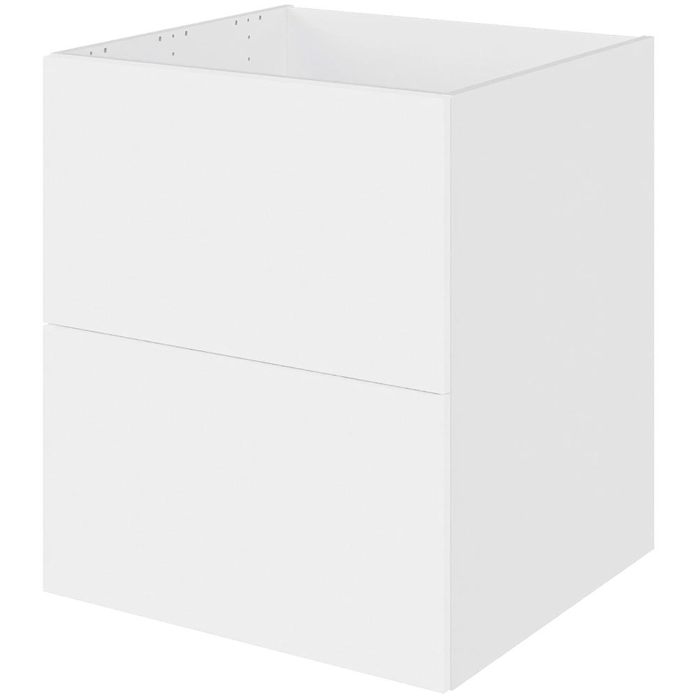 Multi-living Køkken Vaskeskab Cibo Bianco : 70 Cm : 60 Cm Skuffer Fuldudtræk Softluk Bredde: 60 Cm
