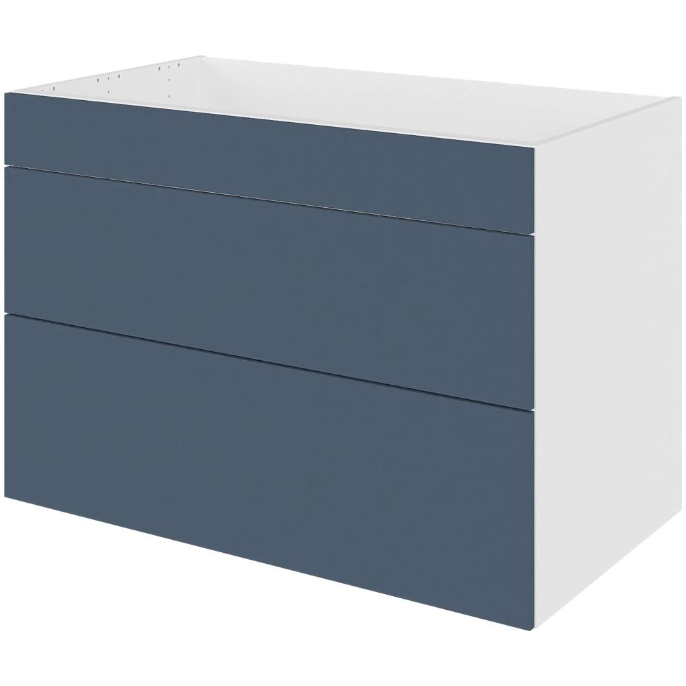 Multi-living Køkken Vaskeskab Cibo Blue : 70 Cm : 60 Cm Fuldudtræk Softluk Bredde: 100 Cm