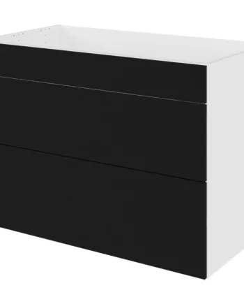 Multi-living Køkken Vaskeskab   Cibo Nero  : 70   Cm  : 60   Cm Fuldudtræk Softluk Bredde: 100 Cm