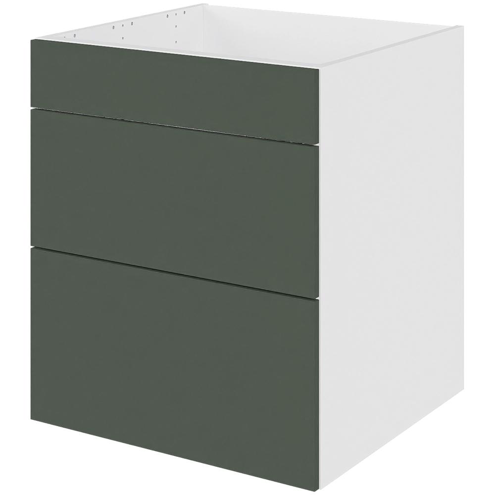 Multi-living Køkken Vaskeskab Cibo Verde : 70 Cm : 60 Cm Fuldudtræk Softluk Bredde: 60 Cm