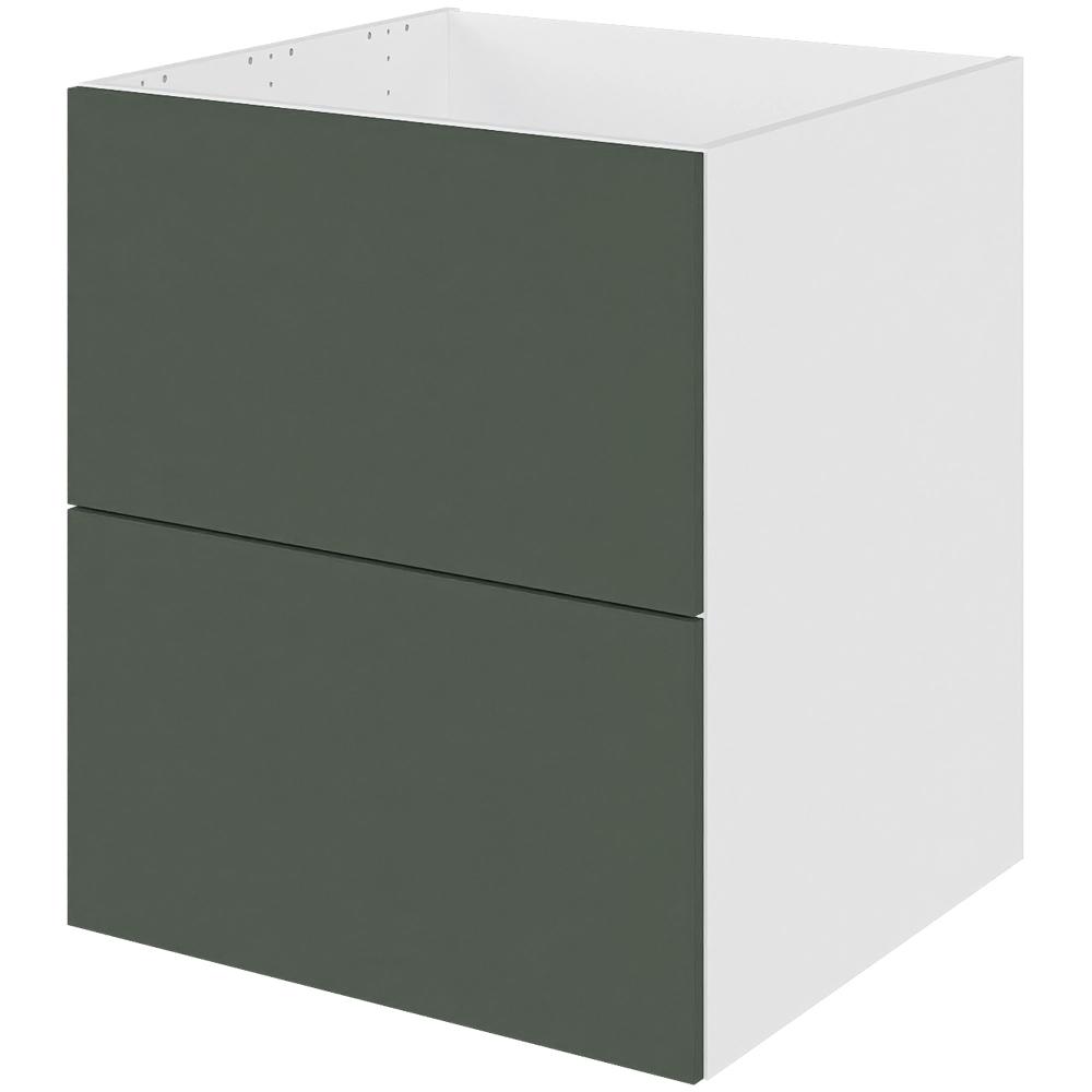 Multi-living Køkken Vaskeskab Cibo Verde : 70 Cm : 60 Cm Inkluderet Affaldsstativ Skuffe Look Bredde: 60 Cm