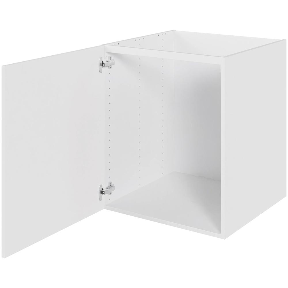 Multi-living Køkken Vaskeskab Malet Hvid Front : 70 Cm : 60 Cm Inklusiv Affaldsstativ Bredde: 60 Cm