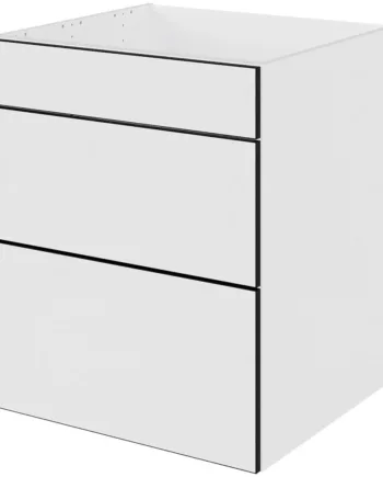 Multi-living Køkken Vaskeskab   White Black Line  : 70   Cm  : 60   Cm Fuldudtræk Softluk Bredde: 60 Cm