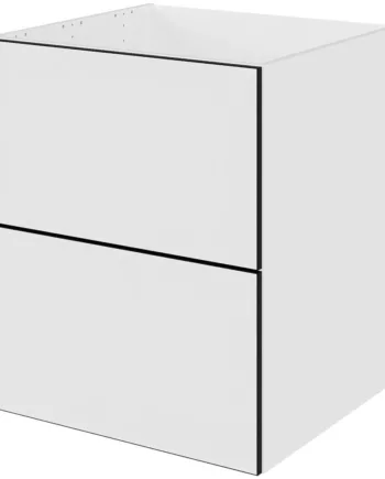 Multi-living Køkken Vaskeskab   White Black Line  : 70   Cm  : 60   Cm Inkluderet Affaldsstativ   Skuffe Look Bredde: 60 Cm