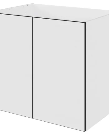 Multi-living Køkken Vaskeskab   White Black Line  : 70   Cm  : 60   Cm Inklusiv Affaldsstativ Bredde: 80 Cm