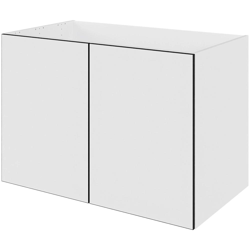 Multi-living Køkken Vaskeskab White Black Line : 70 Cm : 60 Cm Inklusiv Affaldsstativ Bredde: 100 Cm