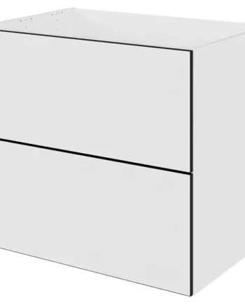 Multi-living Køkken Vaskeskab   White Black Line  : 70   Cm  : 60   Cm   Skuffer Fuldudtræk Softluk Bredde: 80 Cm