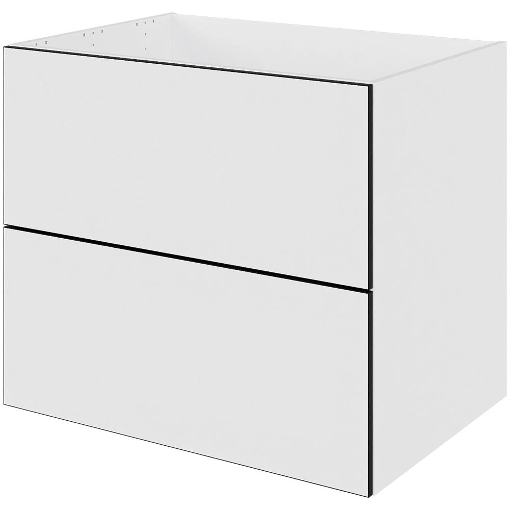 Multi-living Køkken Vaskeskab White Black Line : 70 Cm : 60 Cm Skuffer Fuldudtræk Softluk Bredde: 80 Cm