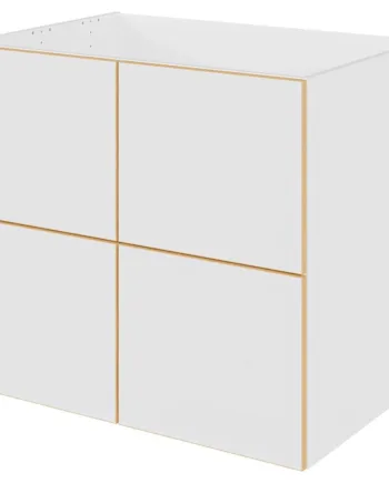 Multi-living Køkken Vaskeskab   White Oak Line  : 70   Cm  : 60   Cm Inkluderet Affaldsstativ   Skuffe Look Bredde: 80 Cm
