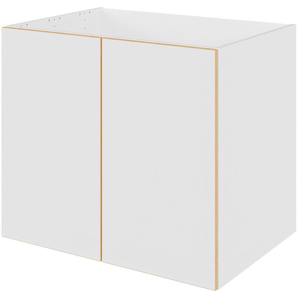 Multi-living Køkken Vaskeskab White Oak Line : 70 Cm : 60 Cm Inklusiv Affaldsstativ Bredde: 80 Cm