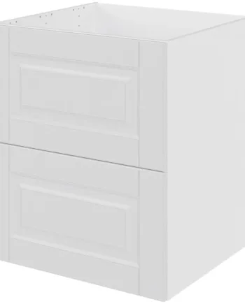 Multi-living   Skuffelook Hq Vaskeskab 60 Cm Med   Skuffer Fuldudtræk