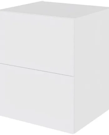 Multi-living   Skuffelook Hyldeskab 60 Cm Med Hylde Og Låge