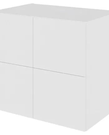 Multi-living   Skuffelook Hyldeskab 80 Cm Med Hylde Og Låge