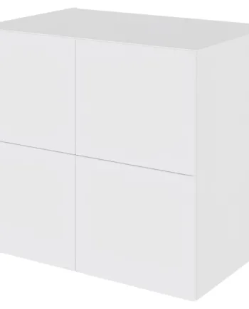 Multi-living   Skuffelook Hyldeskab 80 Cm Med Hylde Og Låge