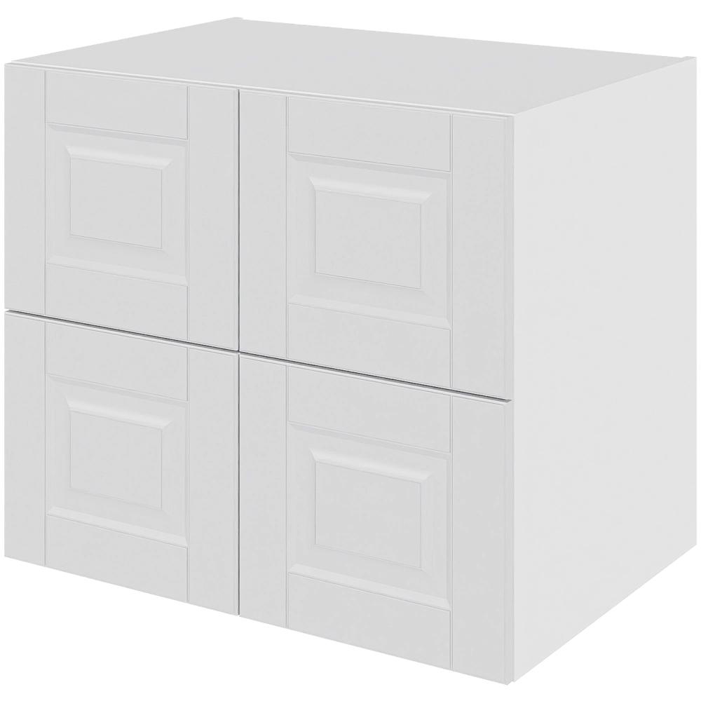 Multi-living Skuffelook Hyldeskab 80 Cm Med Hylde Og Låge