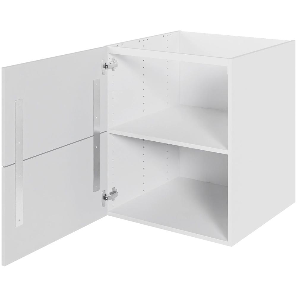 Multi-living Skuffelook Vaskeskab 60 Cm Med Affaldsstativ Og Låge