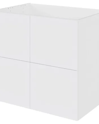 Multi-living   Skuffelook Vaskeskab 80 Cm Med Affaldsstativ Og Låge