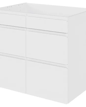 Multi-living Vaskeskab 80 Cm Med   Låger Og Affaldsstativ