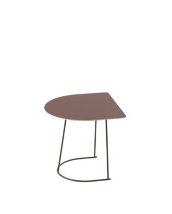 Muuto Airy Sofabord Plum Halv Størrelse
