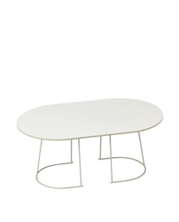 Muuto Airy Sofabord Råhvid Mellem