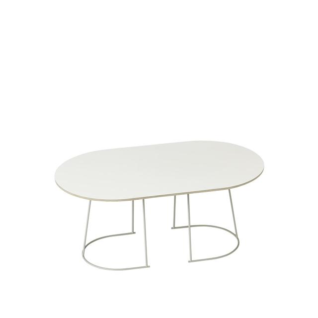 Muuto Airy Sofabord Råhvid Mellem
