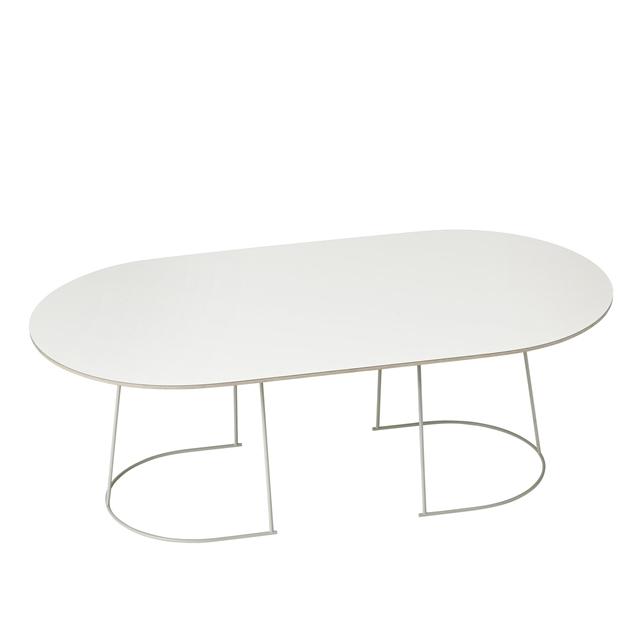 Muuto Airy Sofabord Råhvid Stor