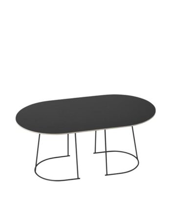Muuto Airy Sofabord Sort Mellem