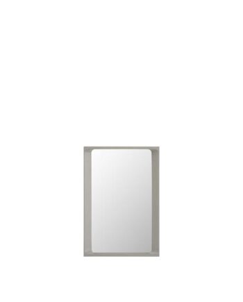 Muuto Arced Spejl 80x55 Lysegrå