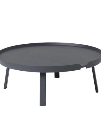 Muuto Around Sofabord Anthracite Ekstra Stor