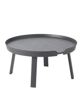Muuto Around Sofabord Anthracite Stor