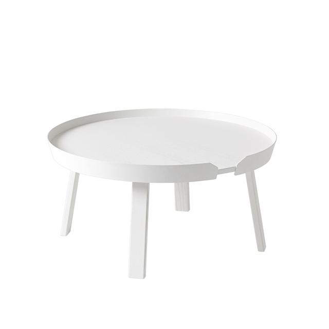 Muuto Around Sofabord Hvid Stor