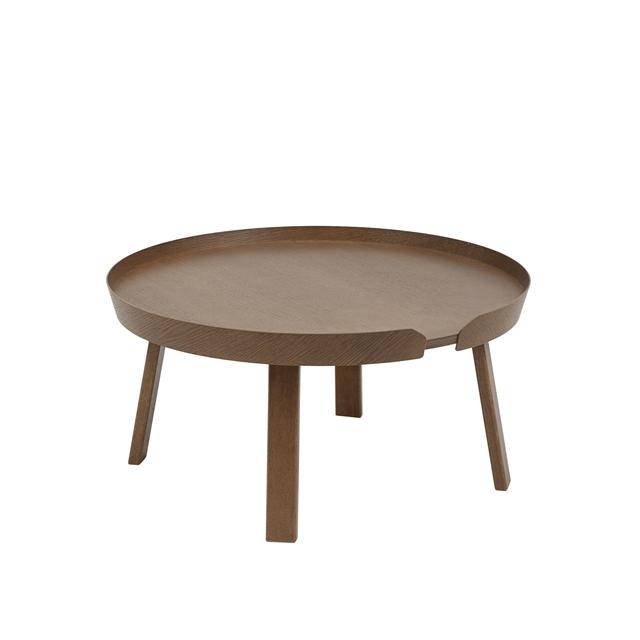 Muuto Around Sofabord Mørk Brun Stor