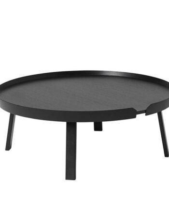 Muuto Around Sofabord Sort Ekstra Stor