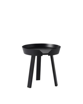 Muuto Around Sofabord Sort Lille