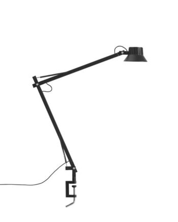 Muuto Dedicate L2 Bordlampe Med Klemme Sort