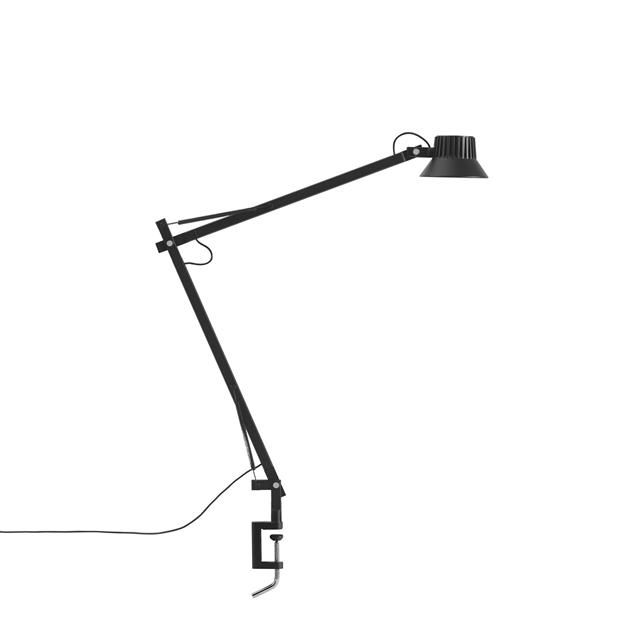 Muuto Dedicate L2 Bordlampe Med Klemme Sort