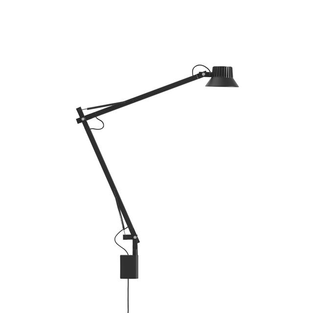 Muuto Dedicate L2 Væglampe Sort