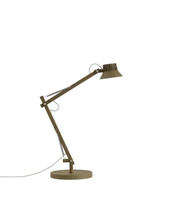 Muuto Dedicate S2 Bordlampe Brungrøn