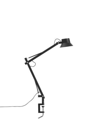 Muuto Dedicate S2 Bordlampe Med Klemme Sort