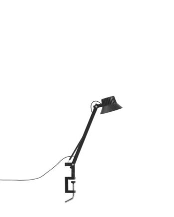 Muuto Dedicate S1 Bordlampe Med Klemme Sort