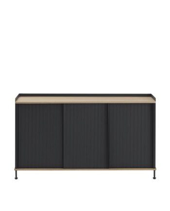 Muuto Enfold Sidebord 148x45 Eg Anthracite Sort