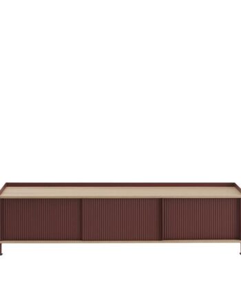 Muuto Enfold Sidebord 186x45 Eg Deep Red