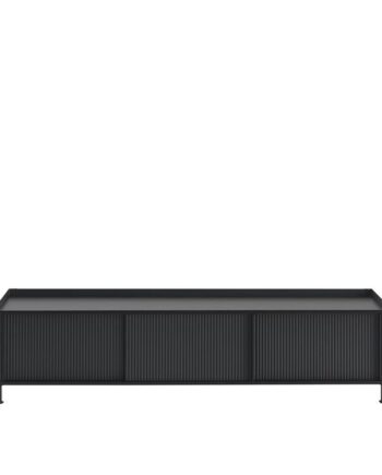 Muuto Enfold Sidebord 186x45 Sort Anthracite Sort