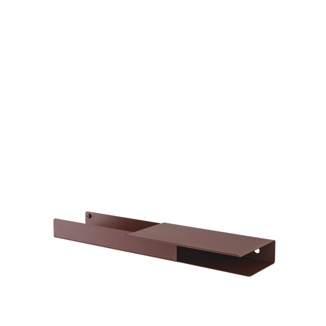 Muuto Folded Hylde 62x5 Deep Red